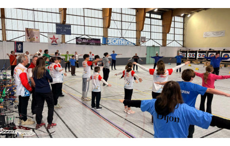 Un week-end de compétition à Dijon réussi pour les Archers Auxonnais